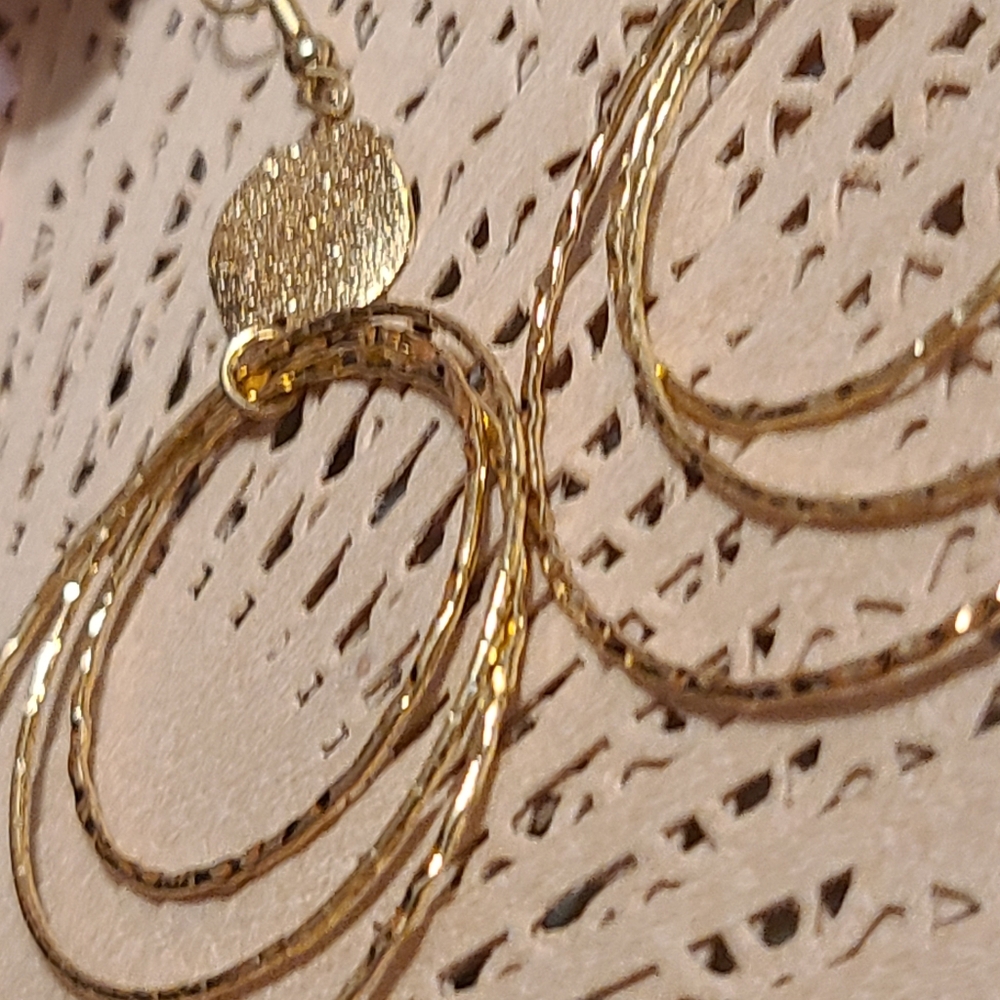90's Earrings gold for sale - Picture 5 of 11
